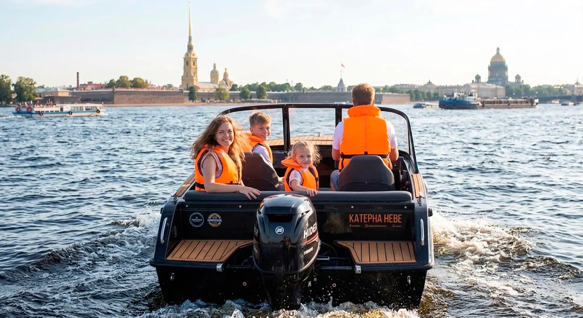 Безопасность детей на катере