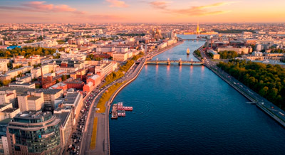 Большая Невка в Санкт-Петербурге