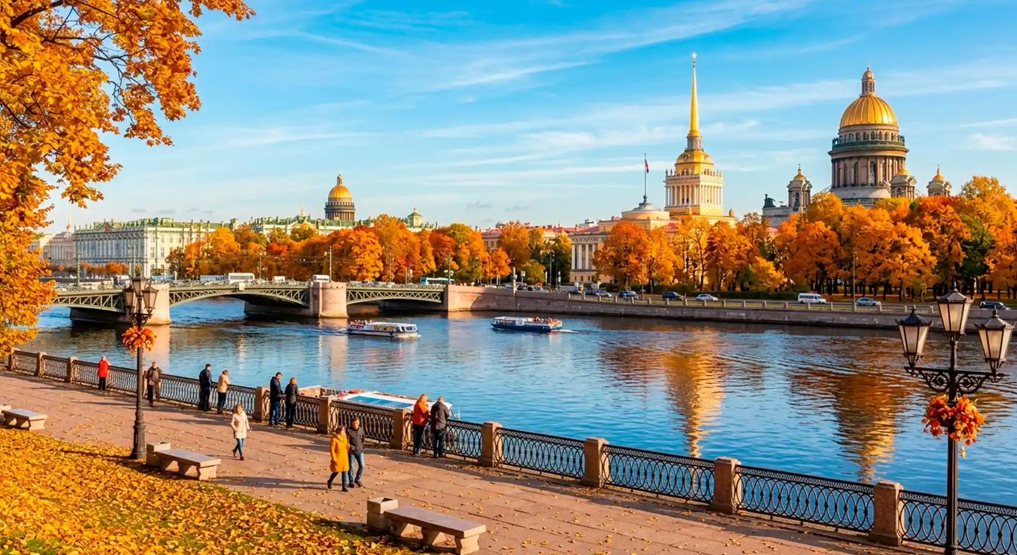Сезонность необычного отдыха в Санкт-Петербурге